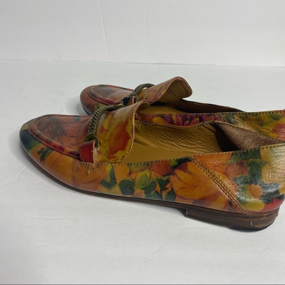 Patricia Nash Fia floral leather multicolor Loafers 6.5 - Picture 12 of 15